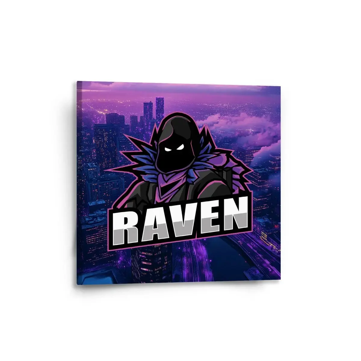 Obraz FORTNITE RAVEN Steampunk město - 50x50 cm