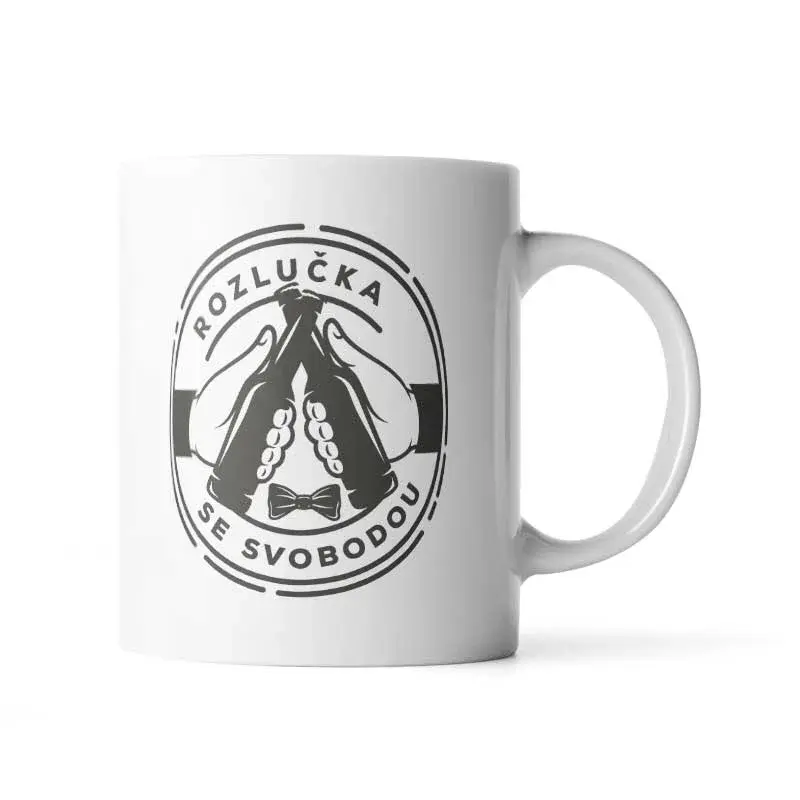 Hrnek Rozlučka se svobodou - 890 ml - XXL
