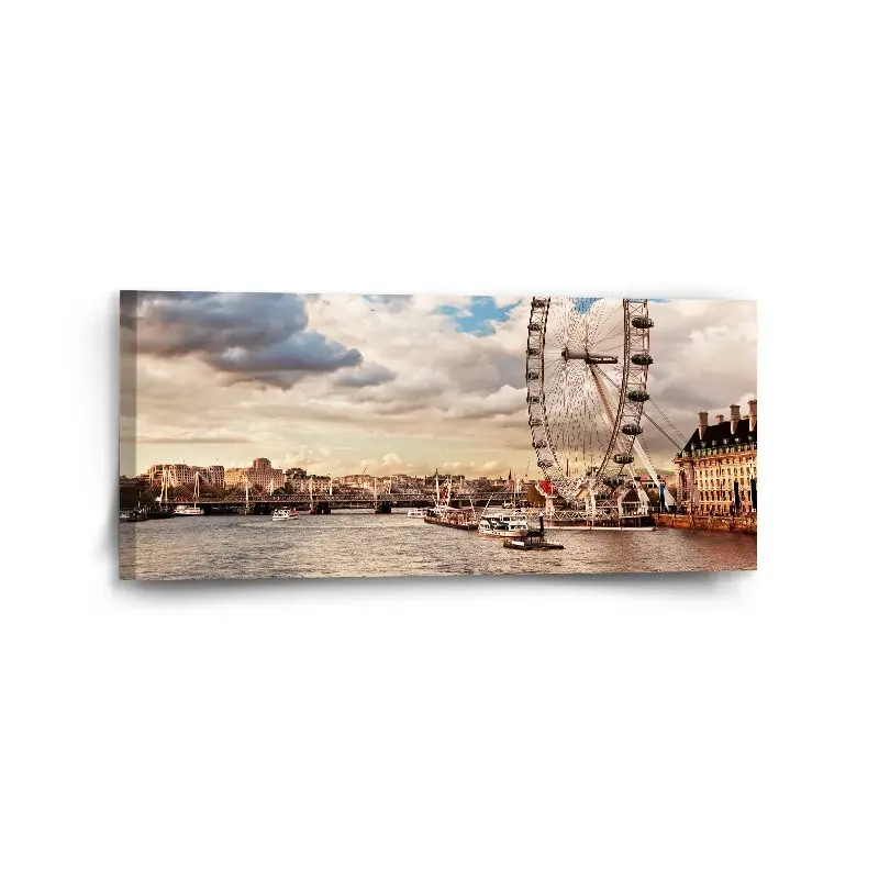 Obraz London eye - 110x50 cm