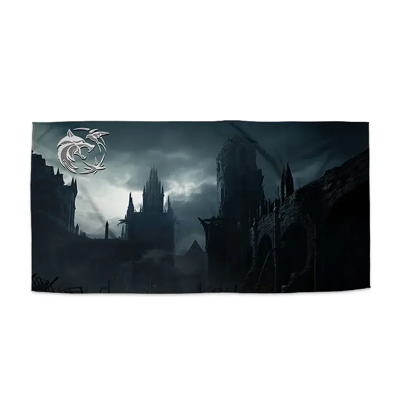 Ručník Zaklínač Hrad - 70x140 cm