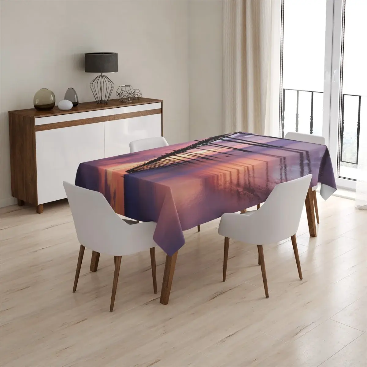 Ubrus Oceán - 130x130 cm