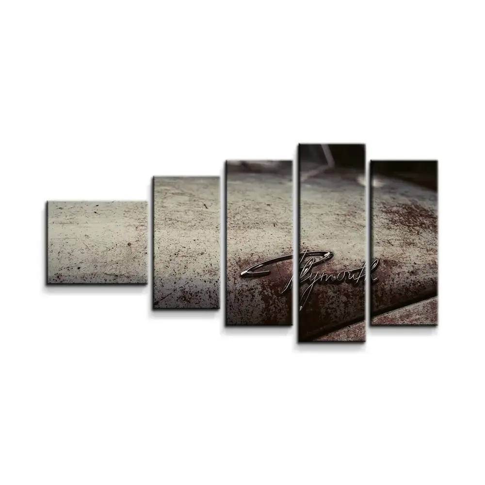 Obraz - 5-dílný Veterán Plymouth - 100x60 cm