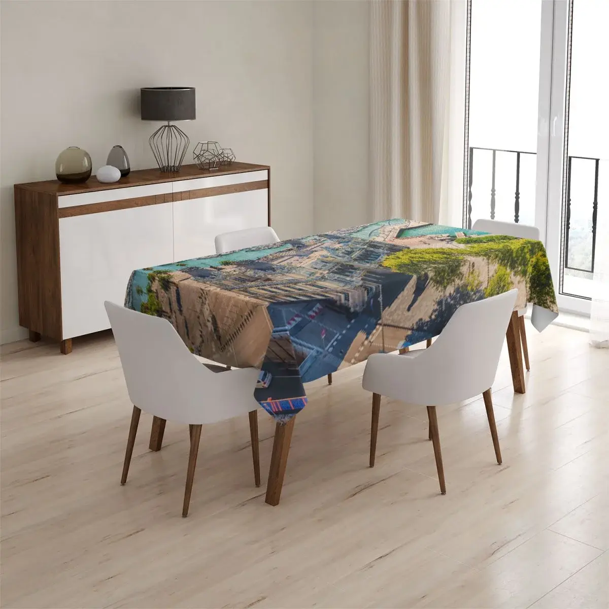 Ubrus Barcelona Přístav - 145x240 cm