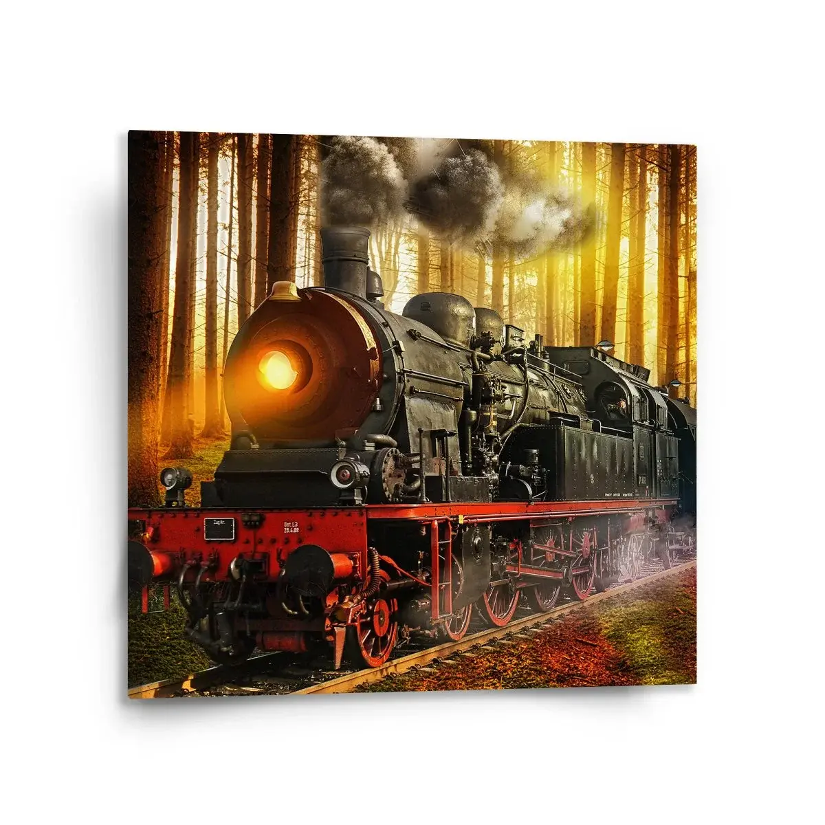 Obraz Lokomotiva 2 - 110x110 cm