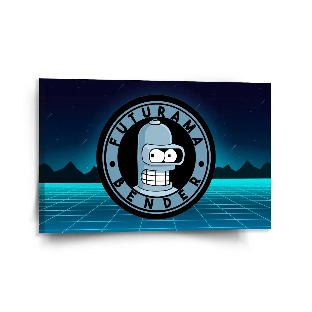Obraz Futurama Bender Čtvrtá dimenze - 120x80 cm