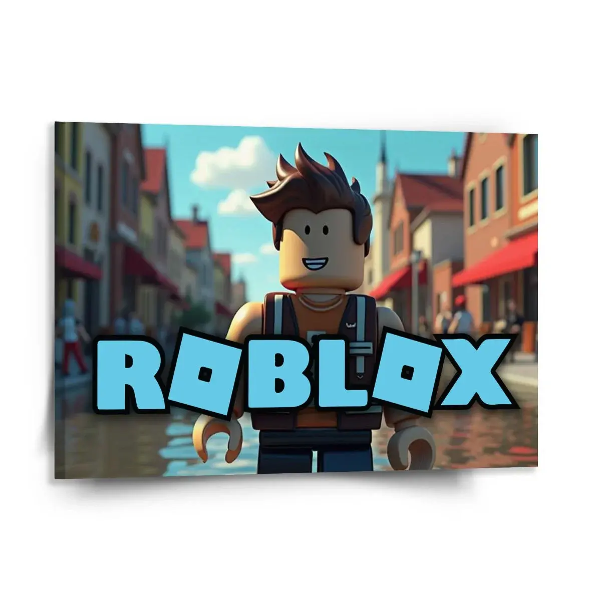 Obraz ROBLOX Město - 150x110 cm