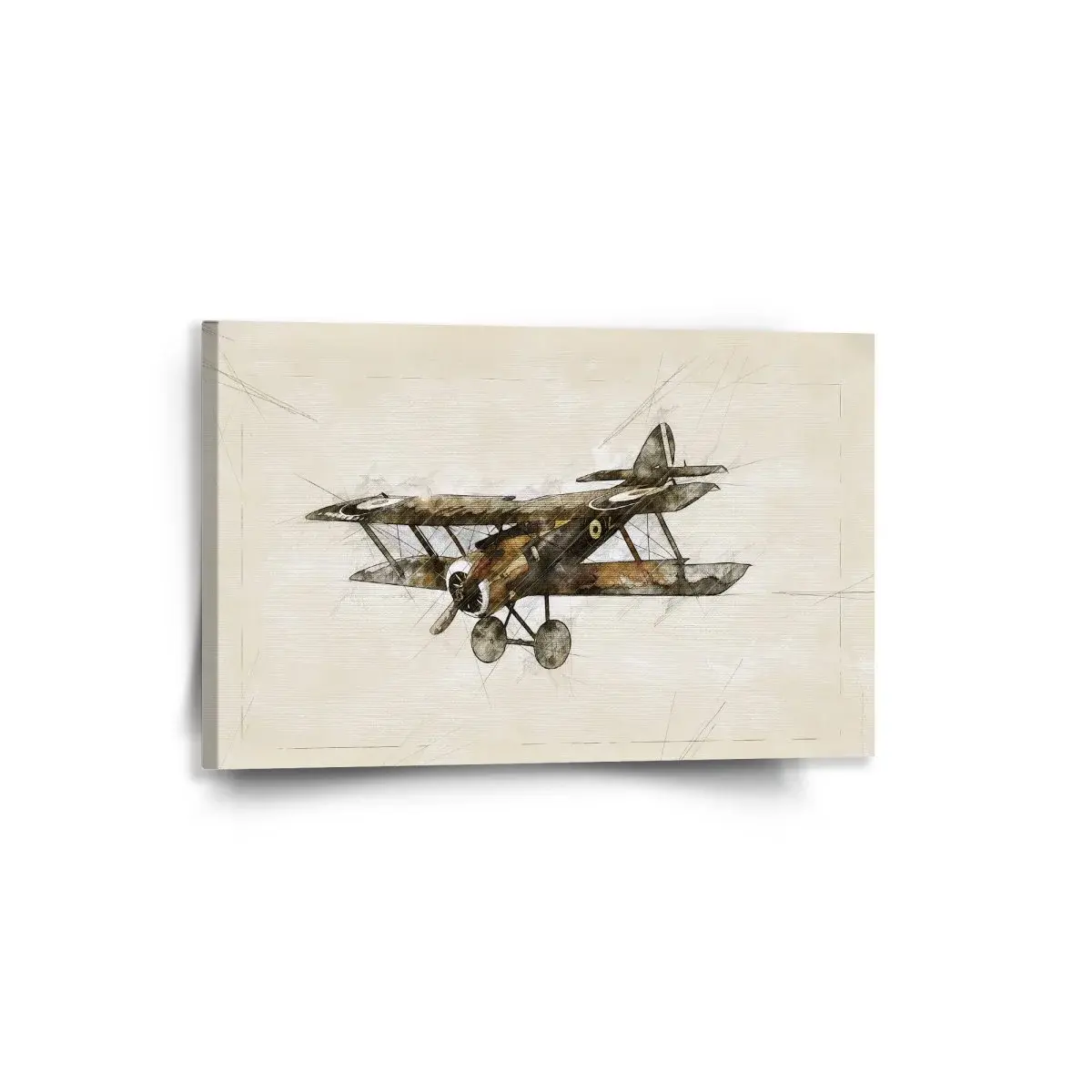 Obraz Historický dvouplošník Vintage - 60x40 cm