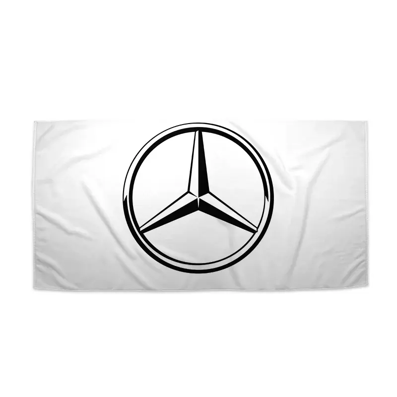 Ručník Logo 1 Bílá - 70x140 cm