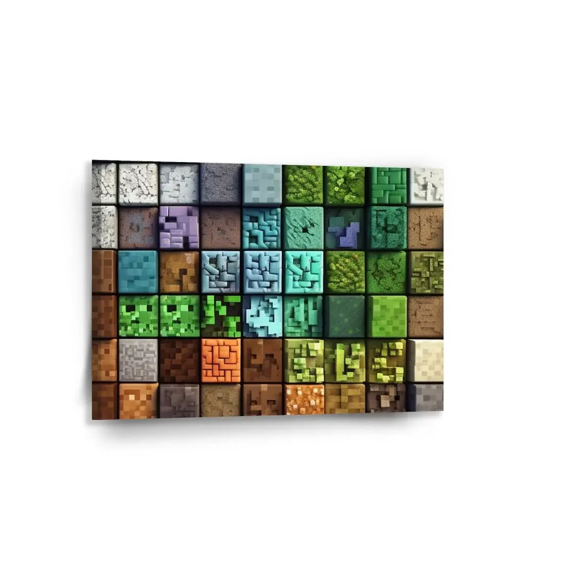 Obraz Blocks Abstract - 90x60 cm