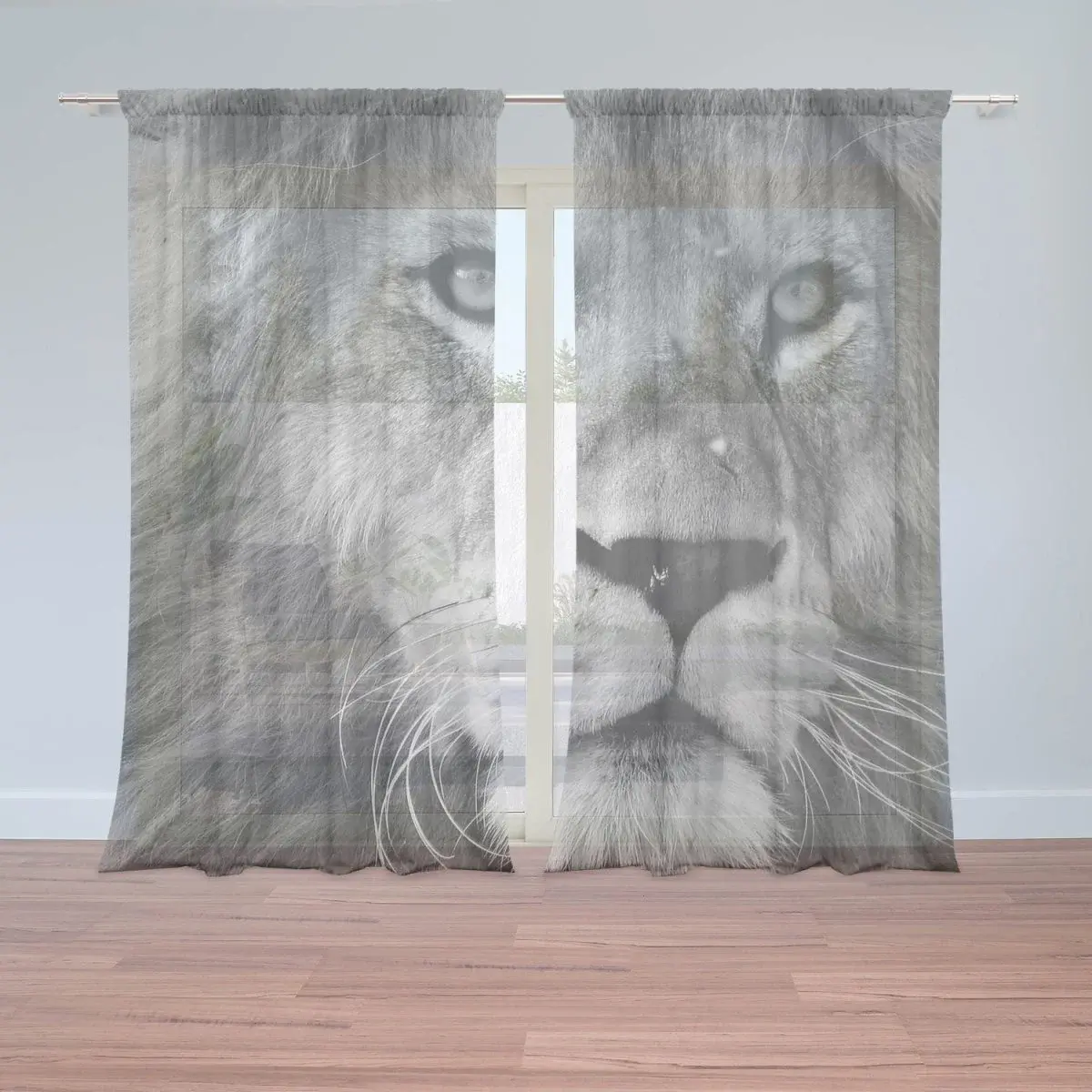 Záclony Lev 2: 2ks 150x250cm