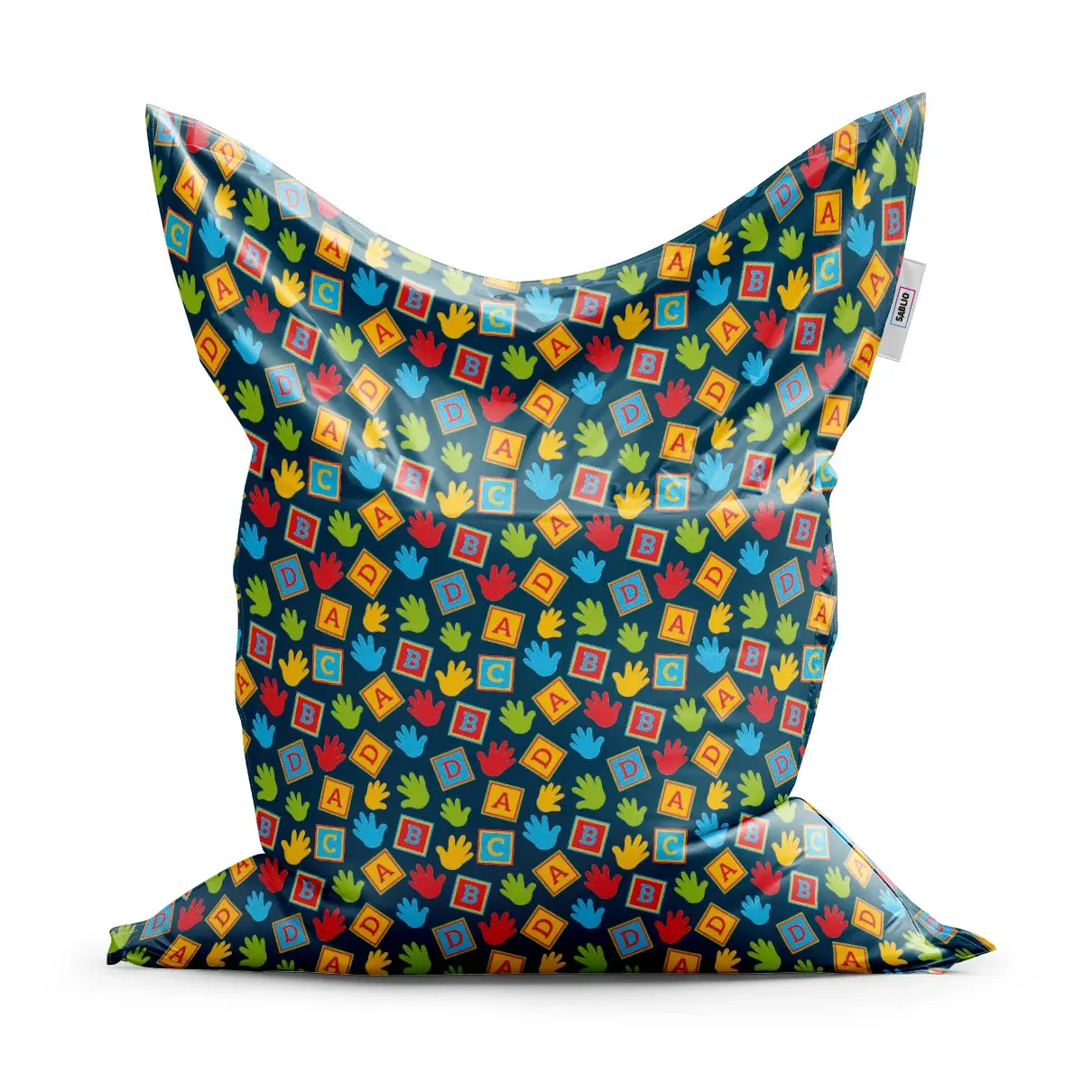 Sedací vak Classic ABC - 200x140 cm