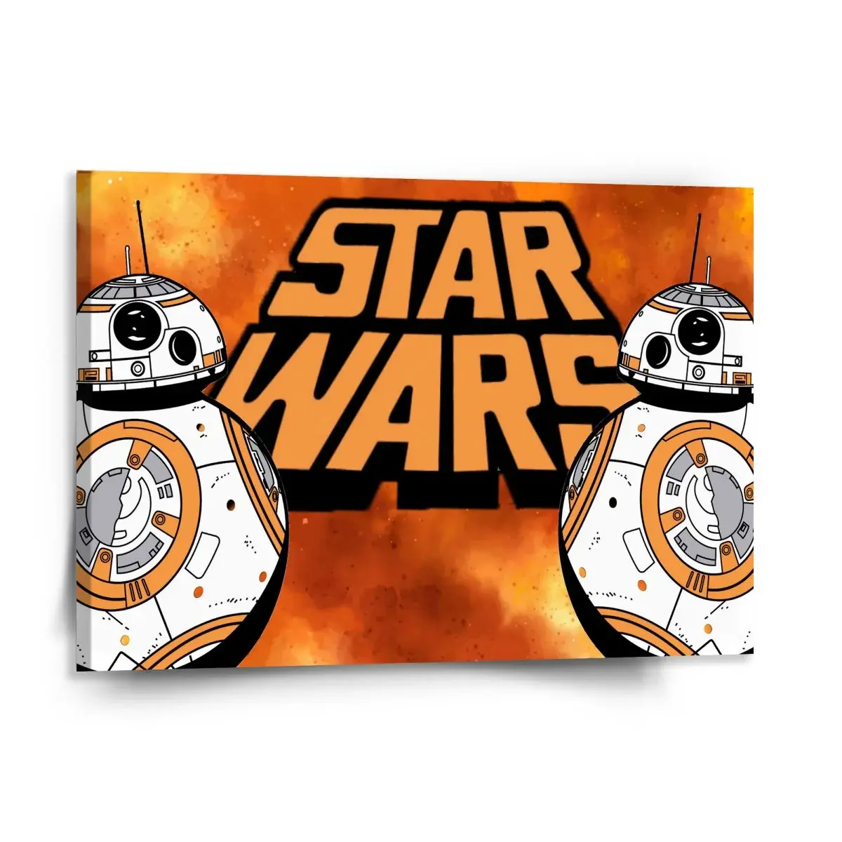 Obraz Star Wars Ohnivé pozadí - 150x110 cm