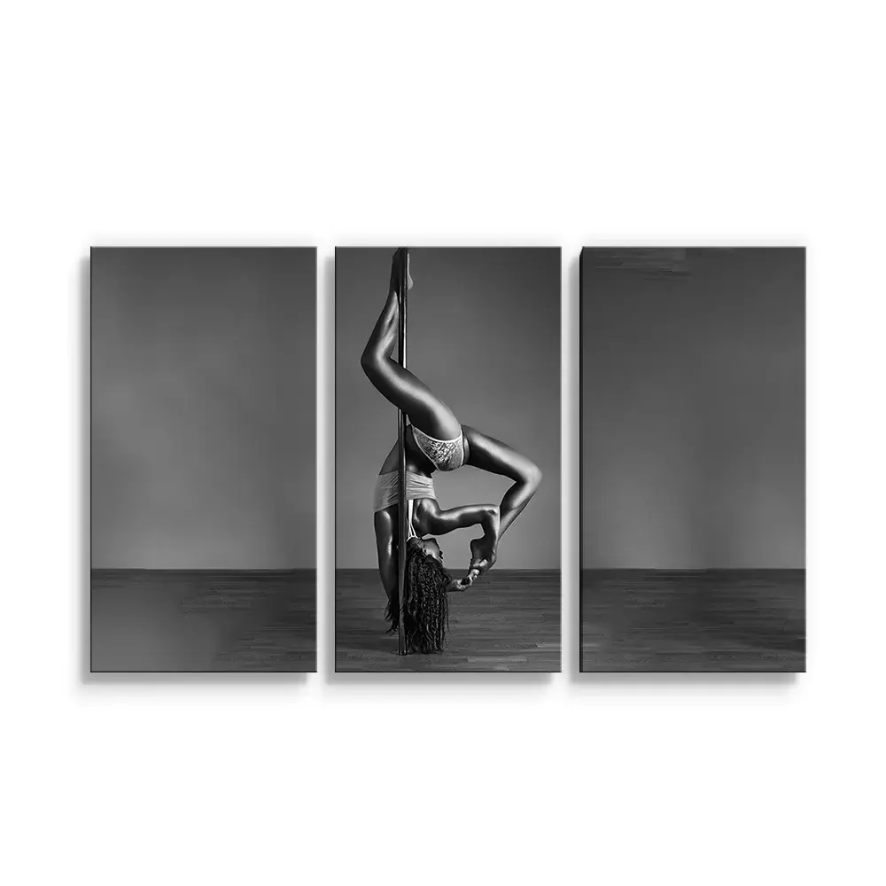Obraz - 3-dílný Pole dancer - 120x80 cm