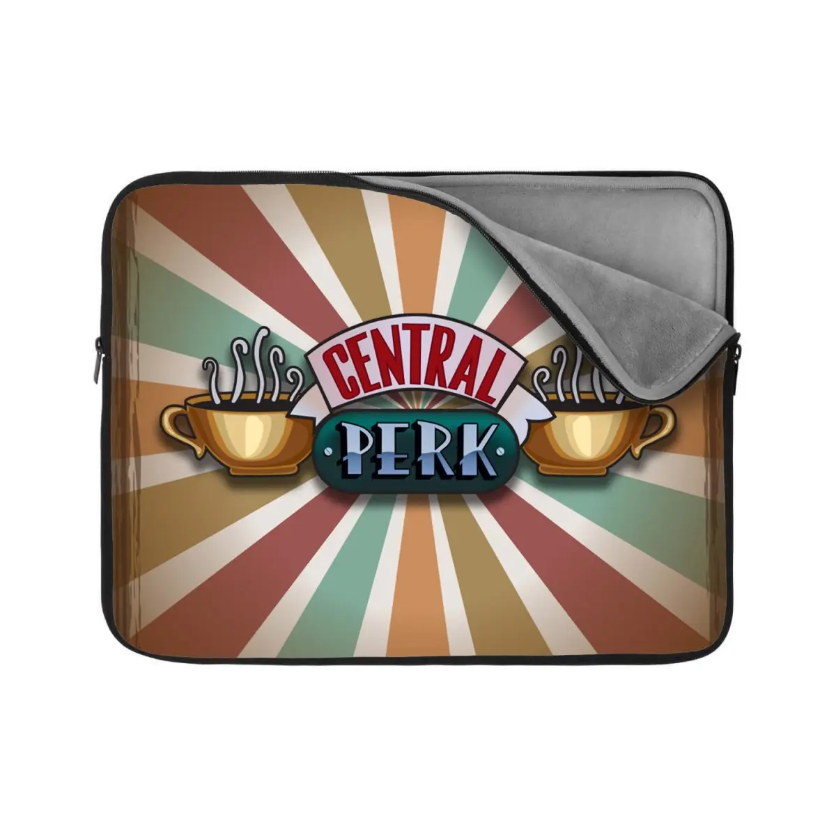Obal na notebook Seriál přátelé CENTRAL PERK Abstrakce - 15,6"