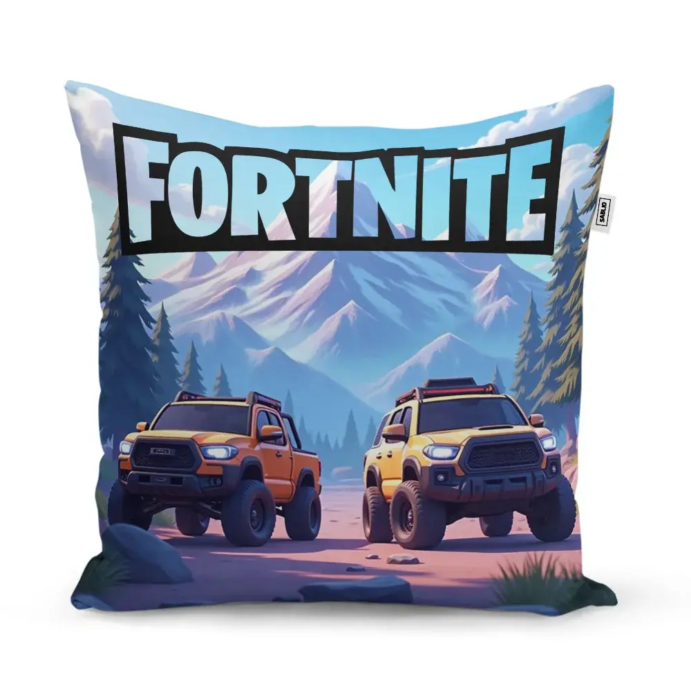 Polštář FORTNITE Off-road auta - 60x60 cm