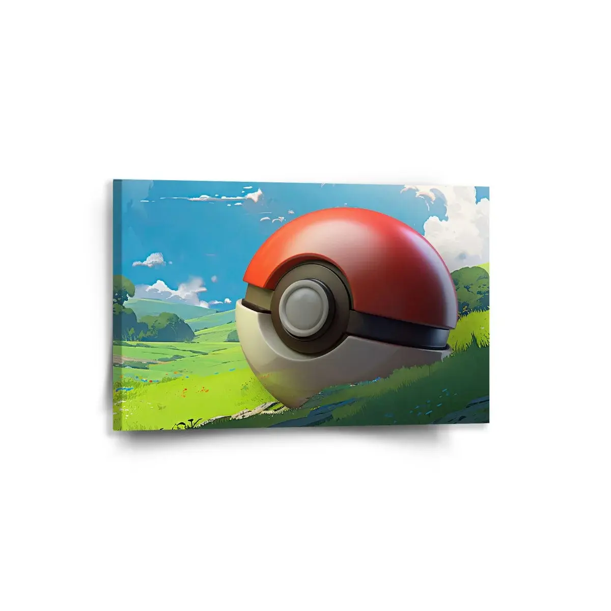 Obraz Pokemon ball Krajina - 60x40 cm