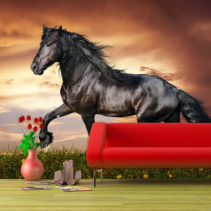 Tapeta Friský kůň - 125x75 cm