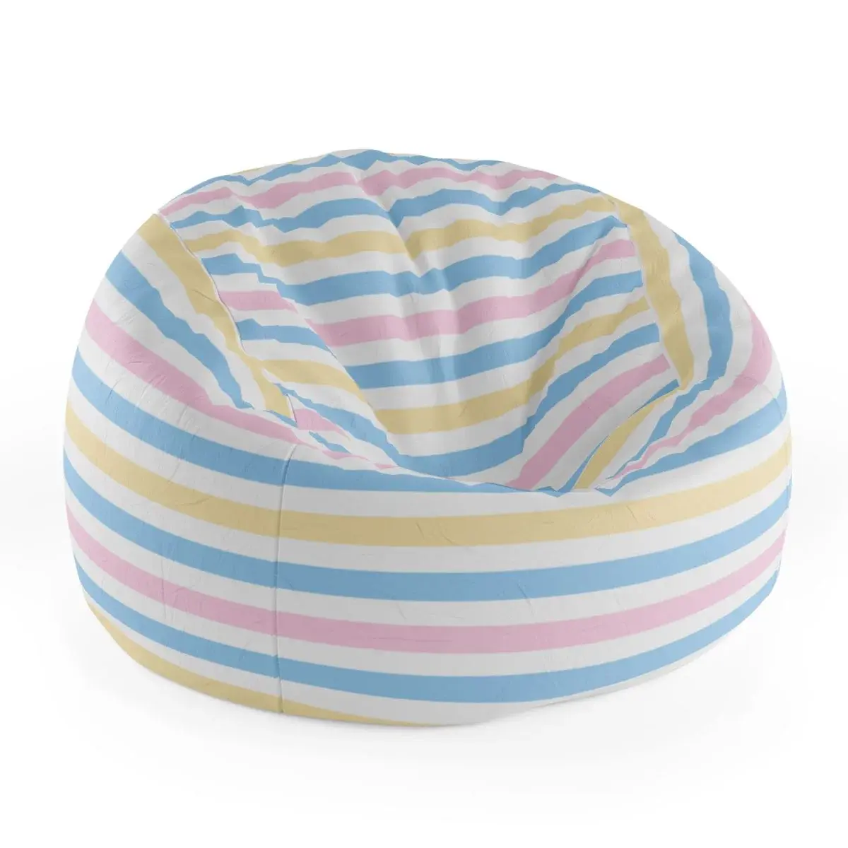 Sedací vak Cocoon Barevné pruhy - 75 x 45 x 35 cm