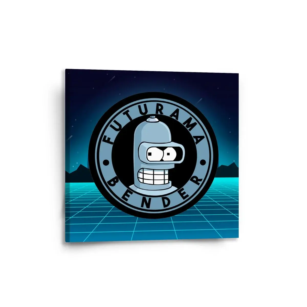 Obraz Futurama Bender Čtvrtá dimenze - 50x50 cm