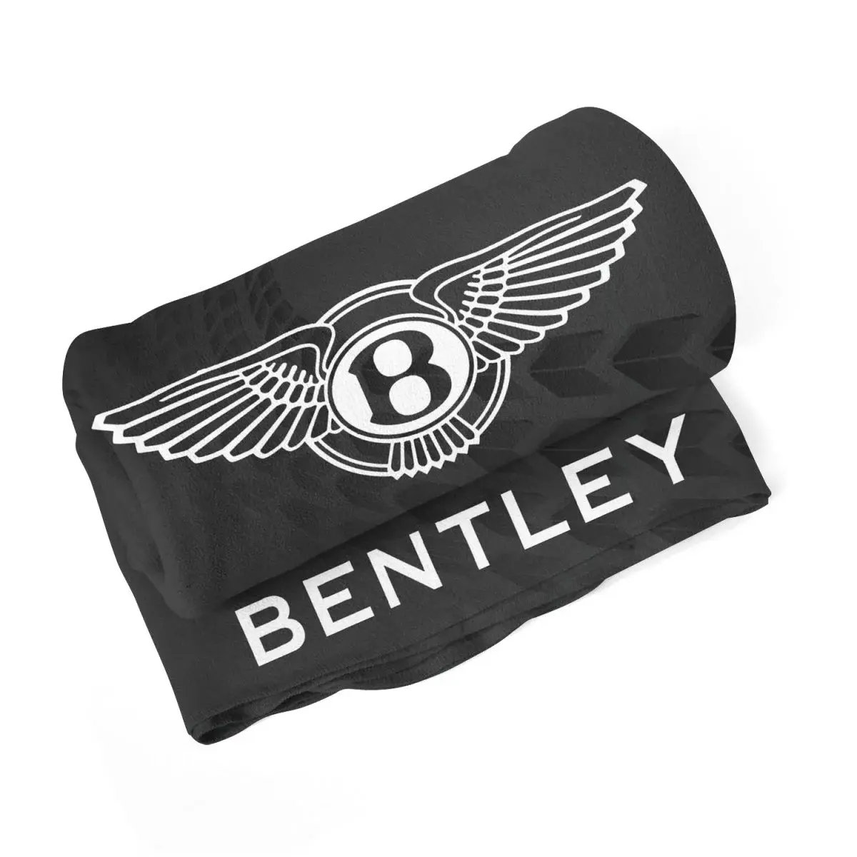 Deka Logo Bentley Černý - 150x120 cm