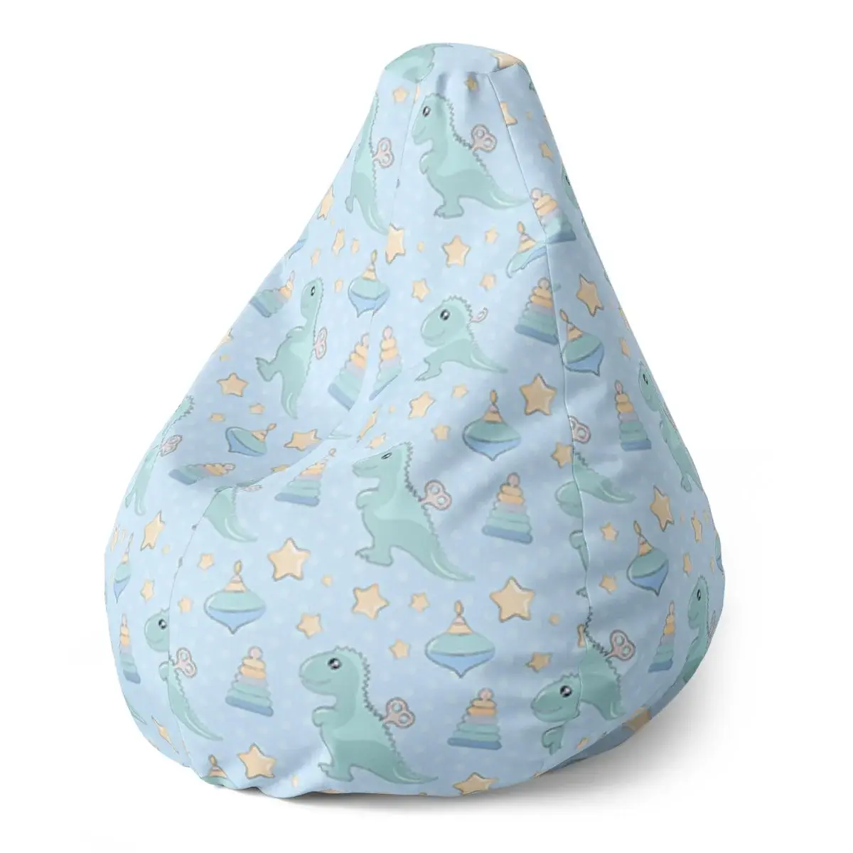 Sedací vak Pear Natahovací dinosaurus - 70 x 95 x 15 cm