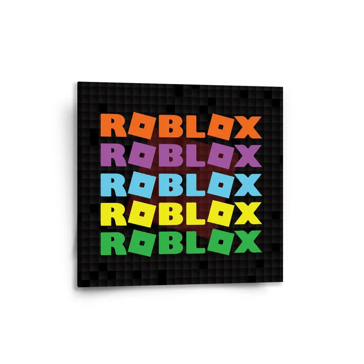Obraz ROBLOX Barevný text - 50x50 cm