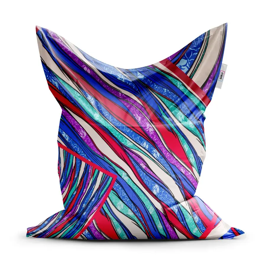 Sedací vak Classic Pruhovaný motiv 2 - 200x140 cm