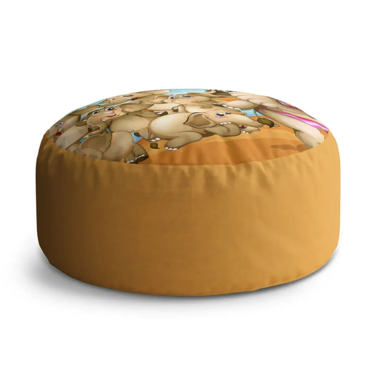 Taburet Circle Sloni: 38x48 cm