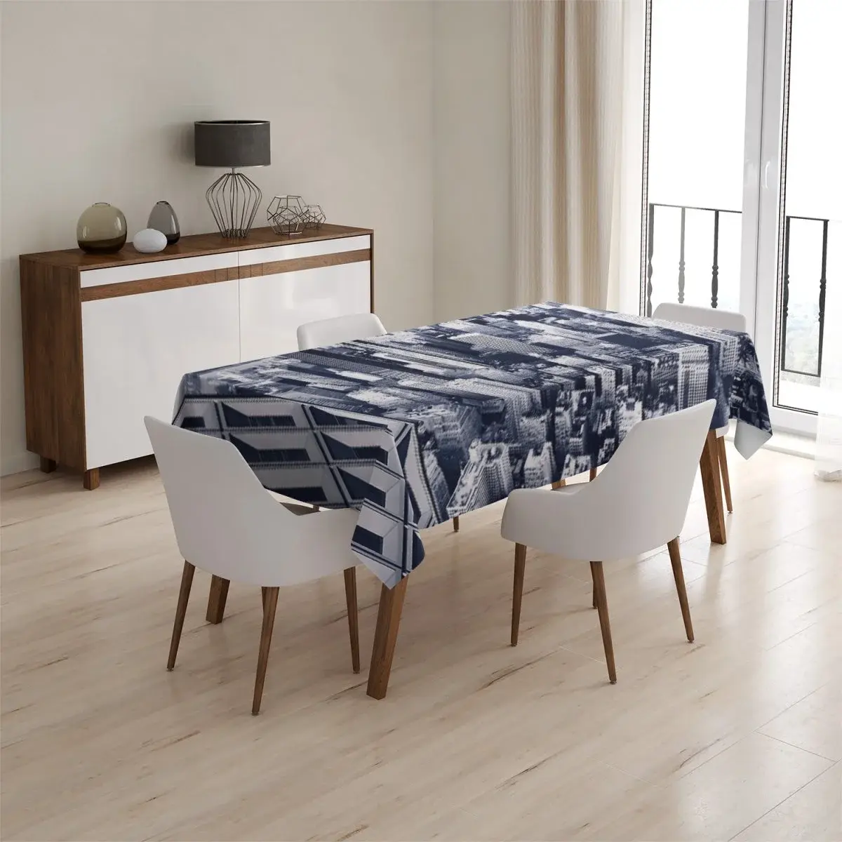 Ubrus Mrakodrapy 2 - 90x90 cm