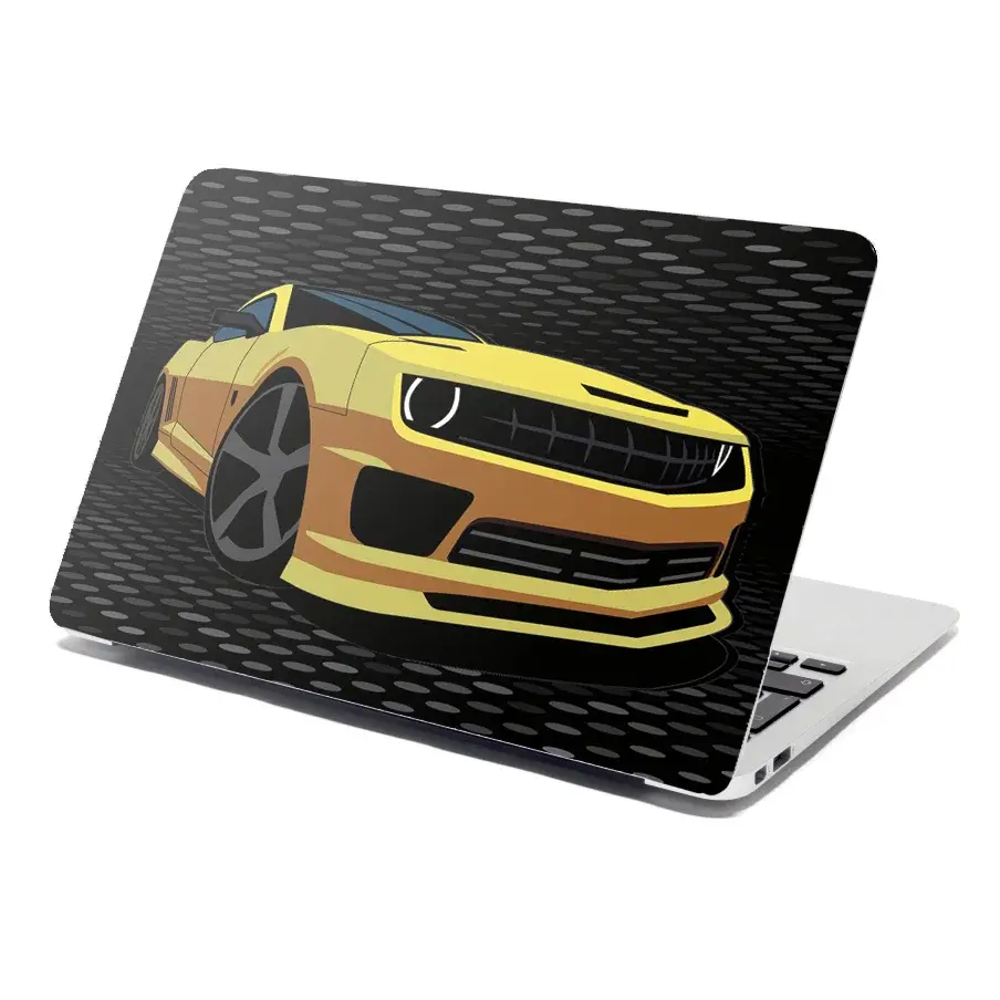 Samolepka na notebook Chevrolet Camaro Puntíky - 29x20 cm
