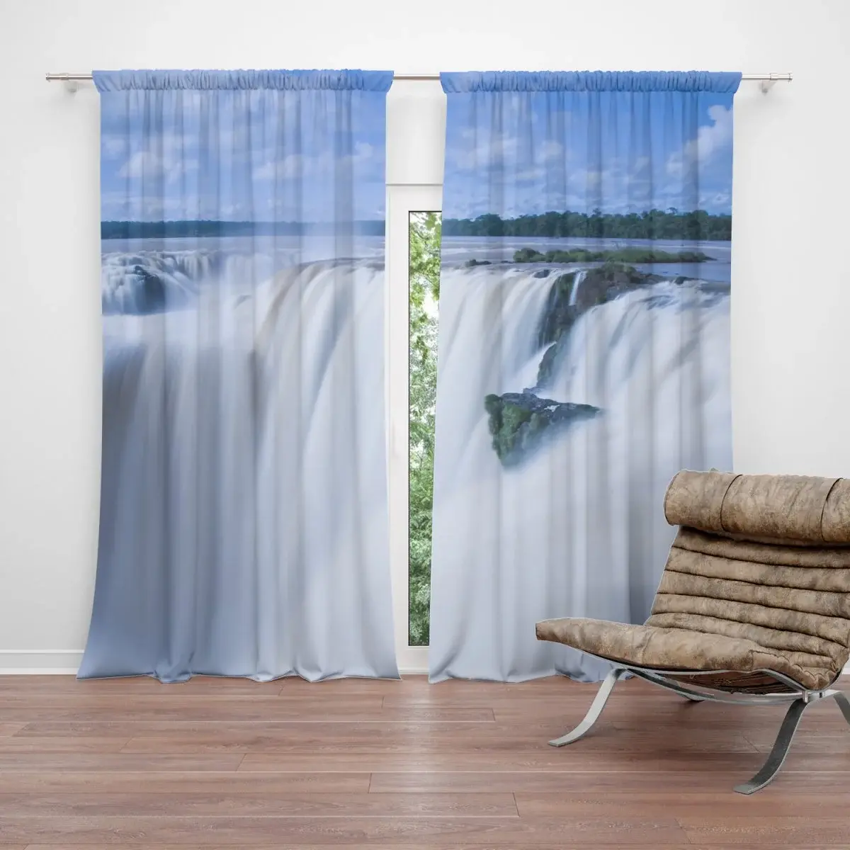 Závěs Vodopád 3: 2ks 140x250cm