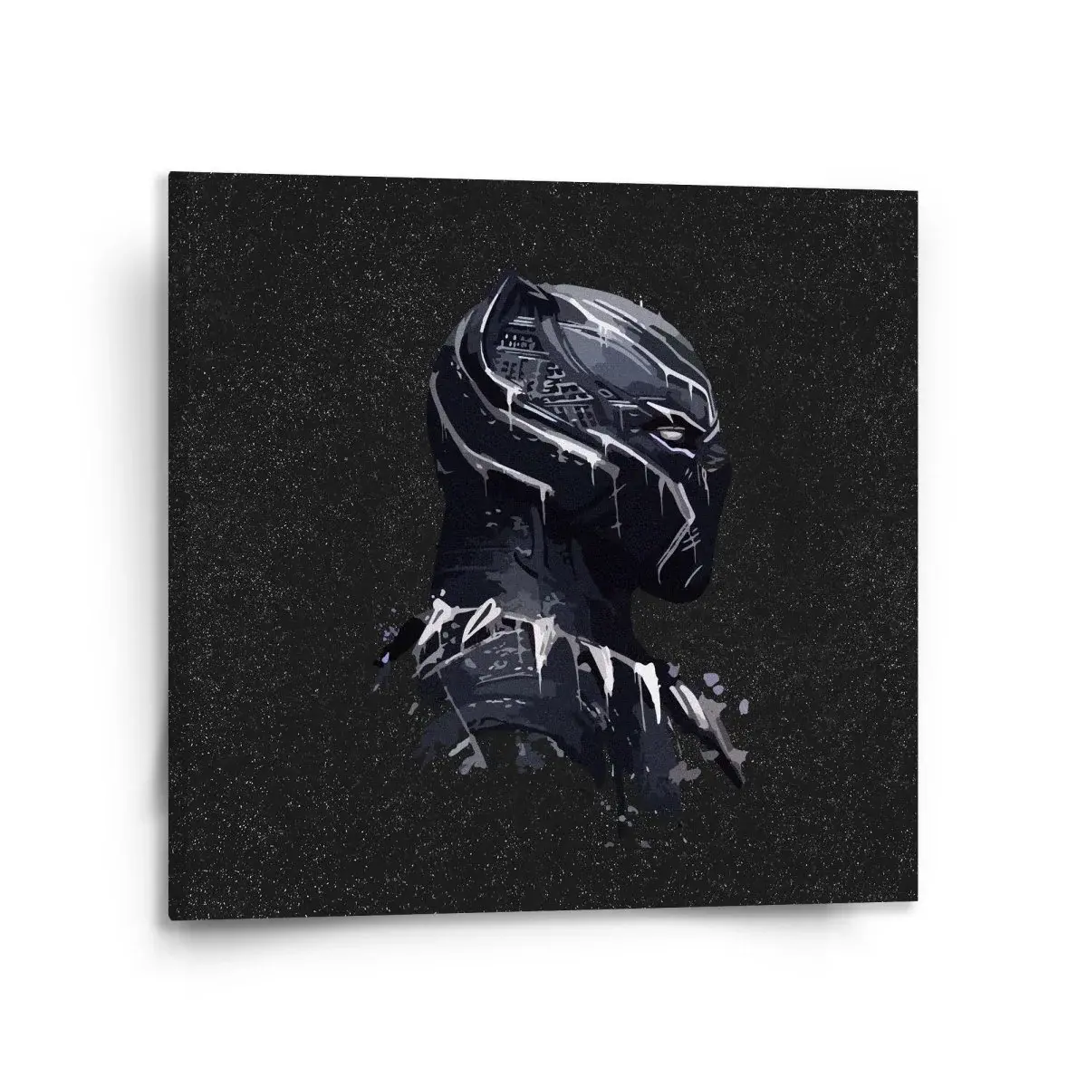 Obraz BLACK PANTHER z profilu Vesmír - 110x110 cm