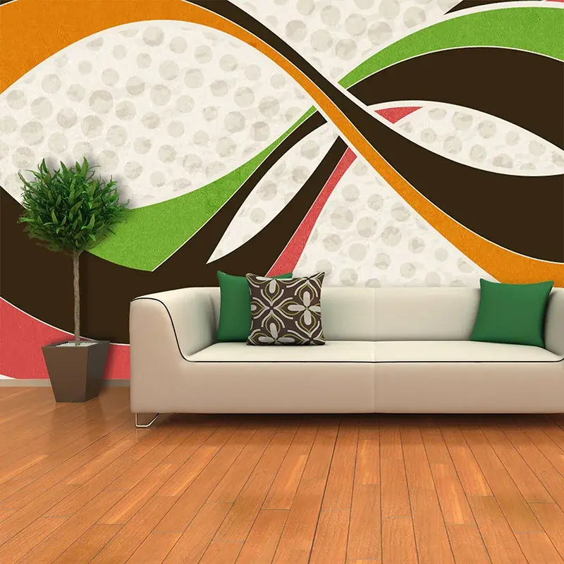 Tapeta Retro abstrakce - 336x220 cm