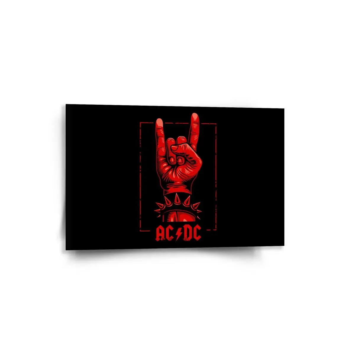 Obraz ACDC Červená ruka - 60x40 cm