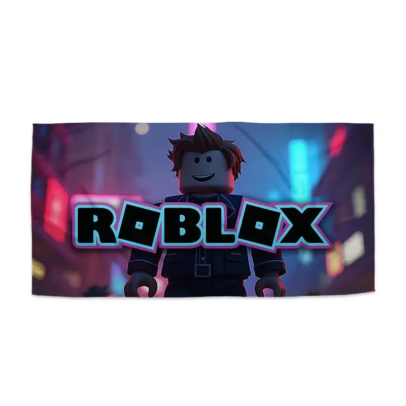Ručník ROBLOX Neonové město - 70x140 cm