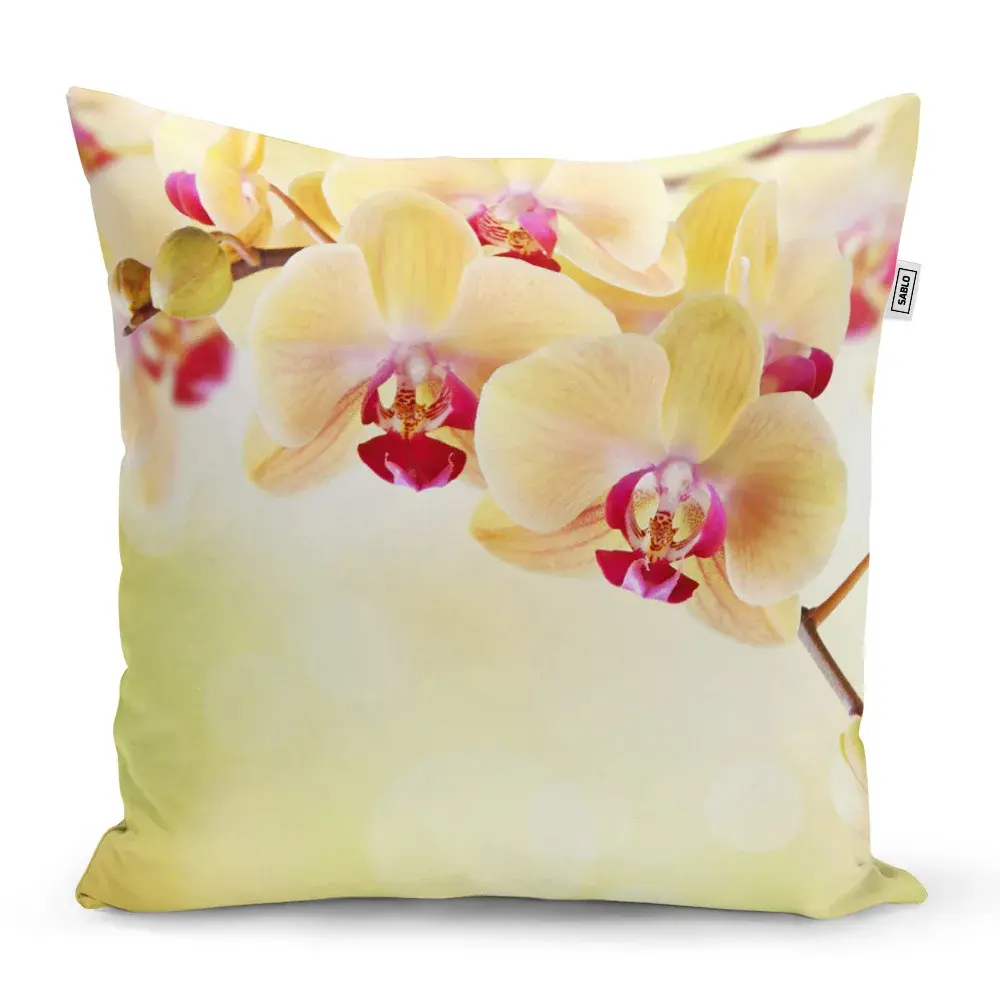 Polštář Orchidej 2 - 60x60 cm