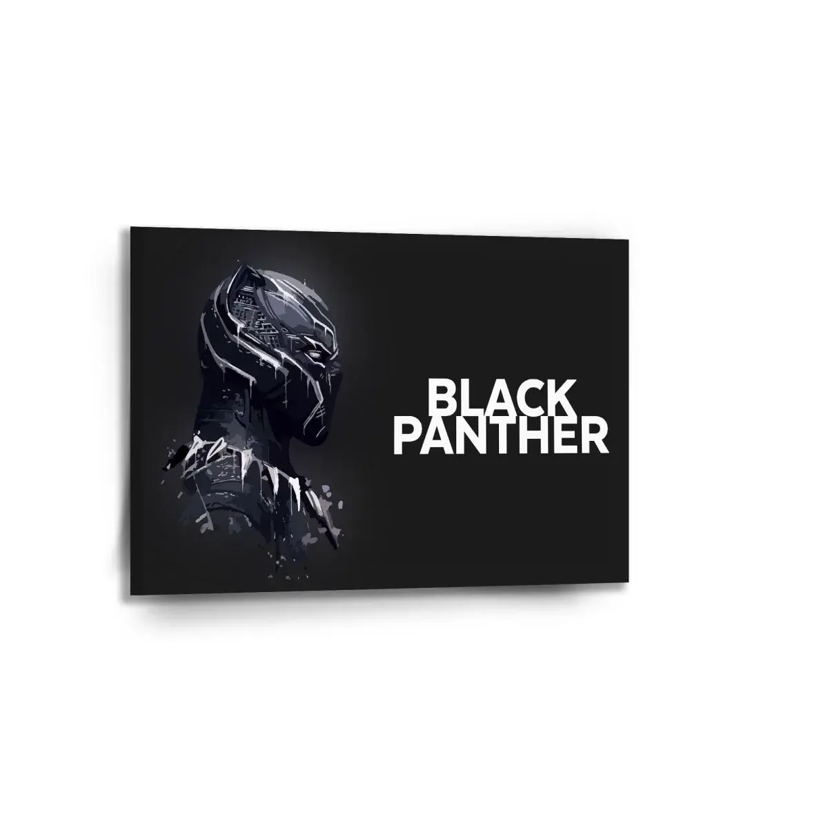 Obraz BLACK PANTHER z profilu Černý - 90x60 cm