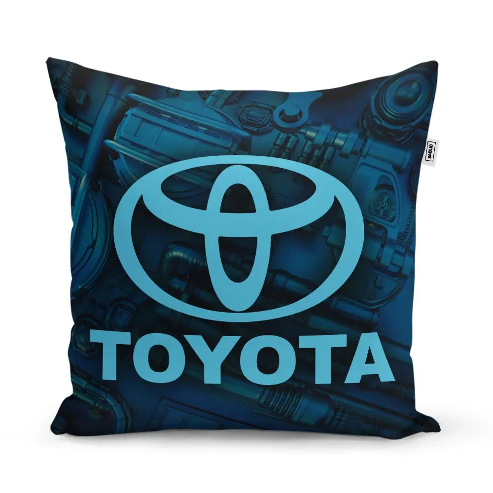Polštář Logo Toyota Motor - 40x40 cm