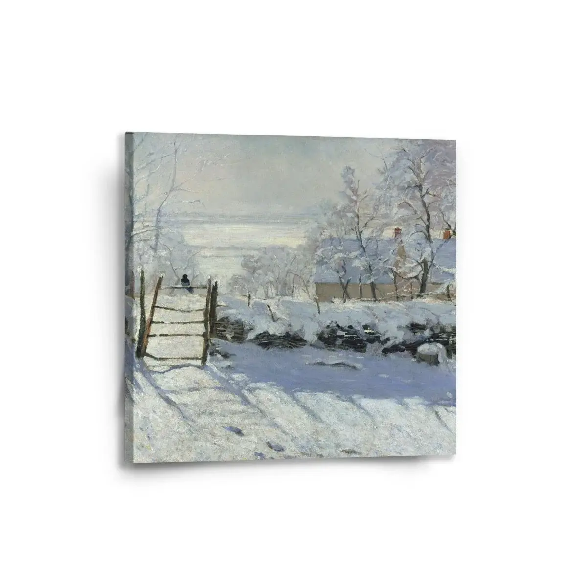 Obraz Straka - Claude Monet - 50x50 cm