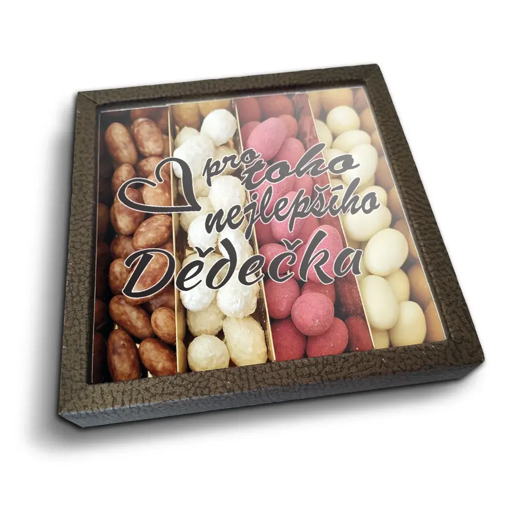 Mandle v čokoládě Pro toho nejlepšího dědečka - 4x 80g