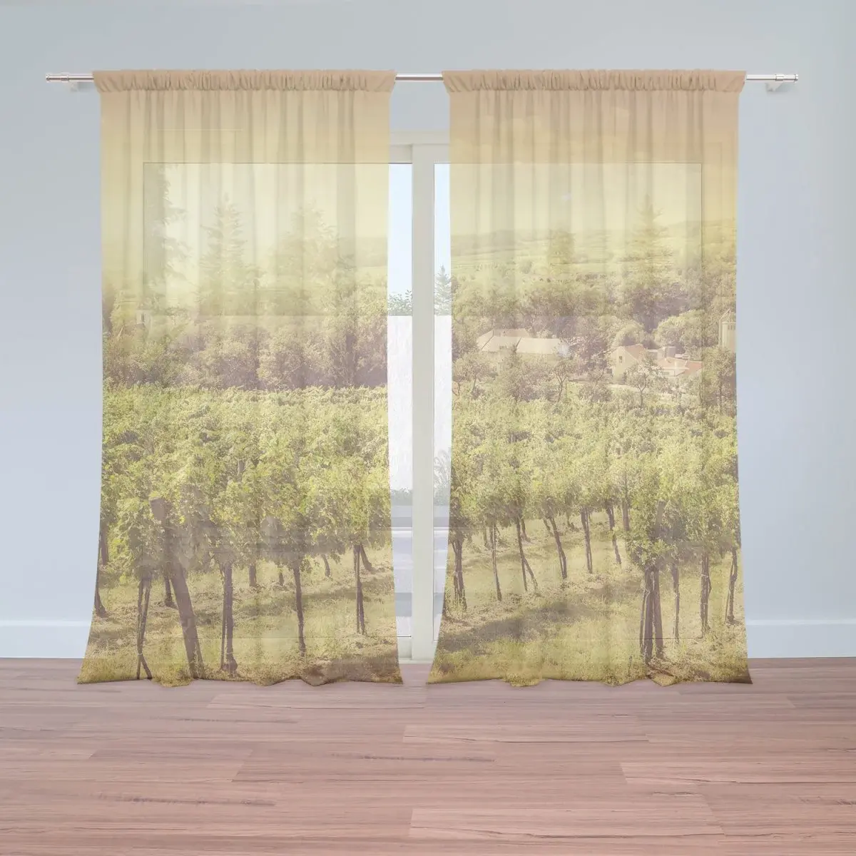 Záclony Vinice: 2ks 150x250cm