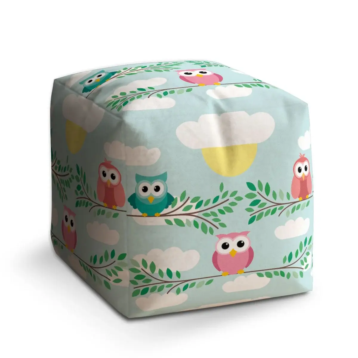 Taburet Cube Sovičky - 50x50x50 cm