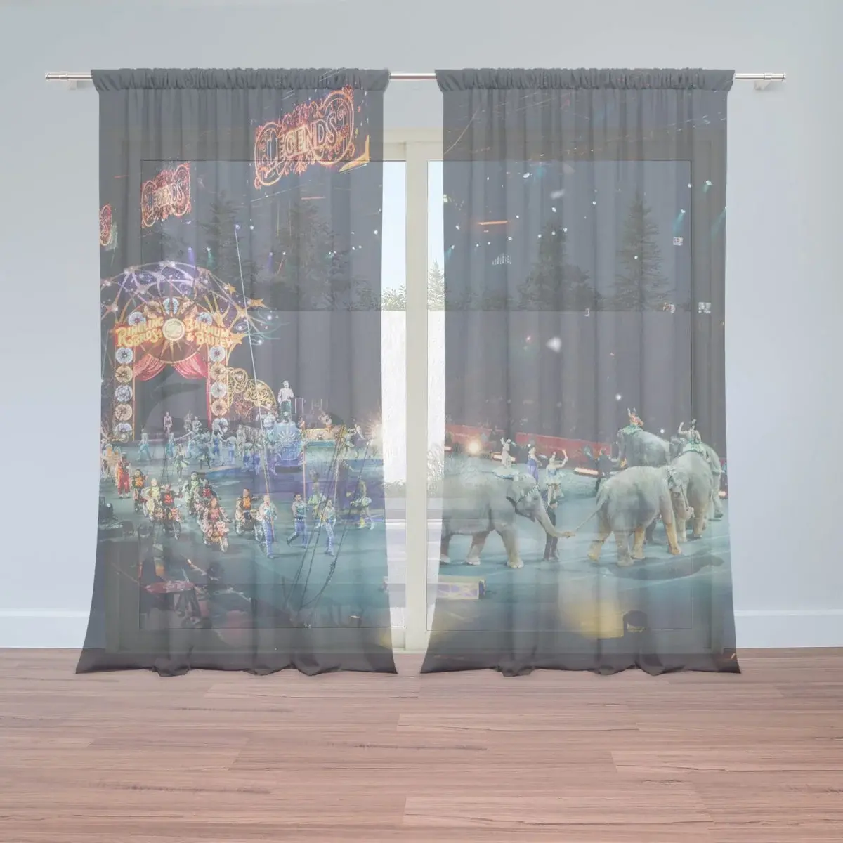 Záclony Cirkus: 2ks 150x250cm