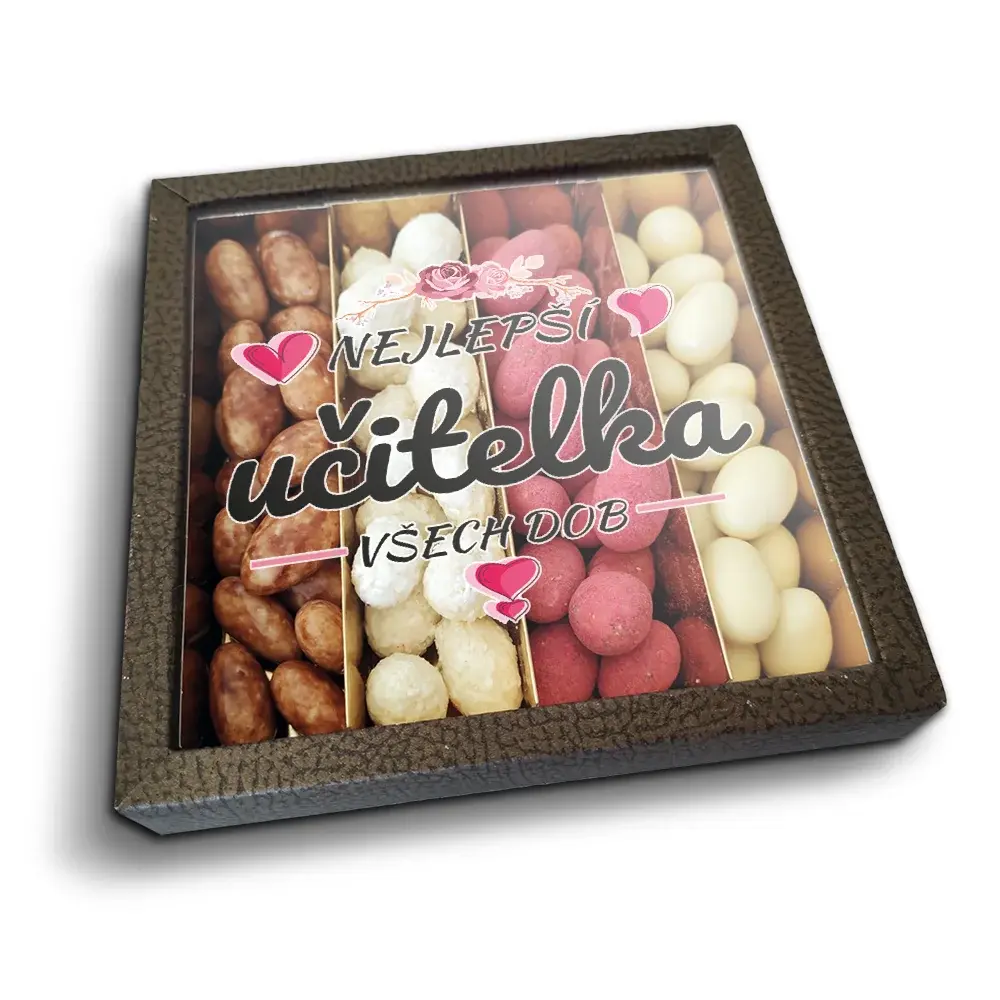 Mandle v čokoládě Nejlepší učitelka všech dob - 4x 80g