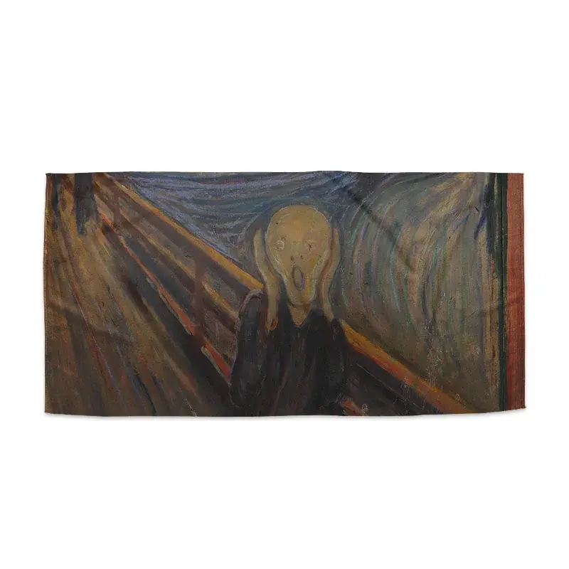 Ručník Výkřik - Edvard Munch - 30x50 cm