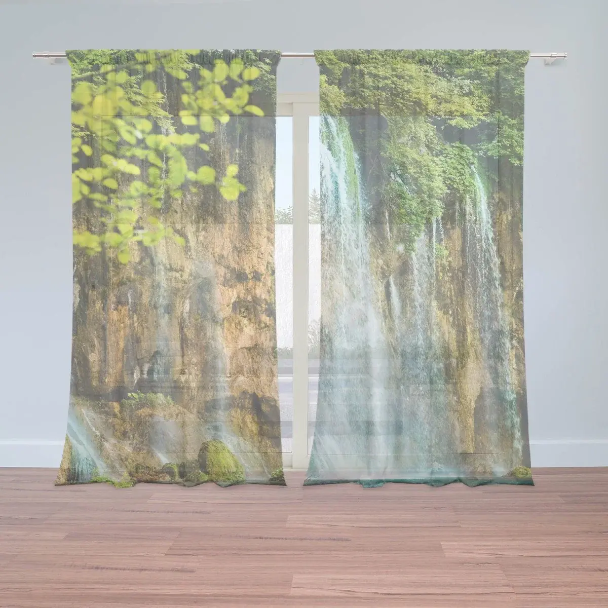 Záclony Vodopád 2: 2ks 150x250cm