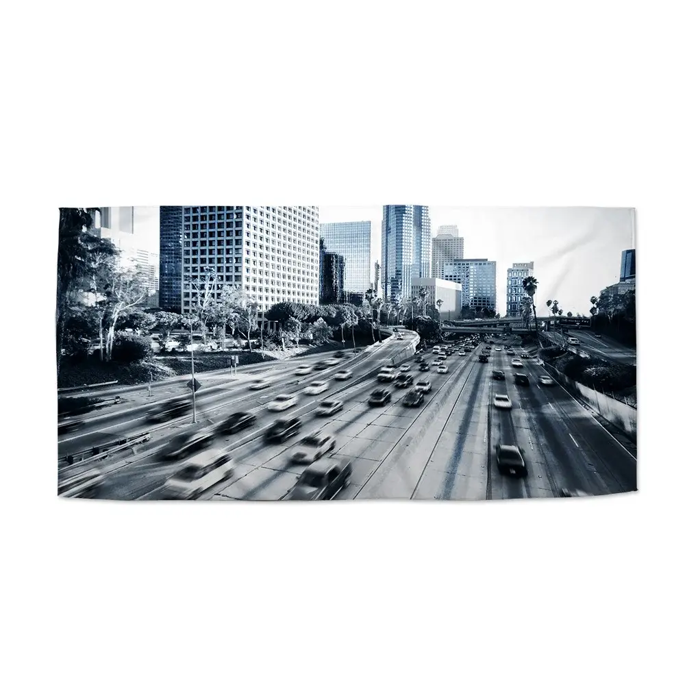 Ručník Městská silnice - 50x100 cm