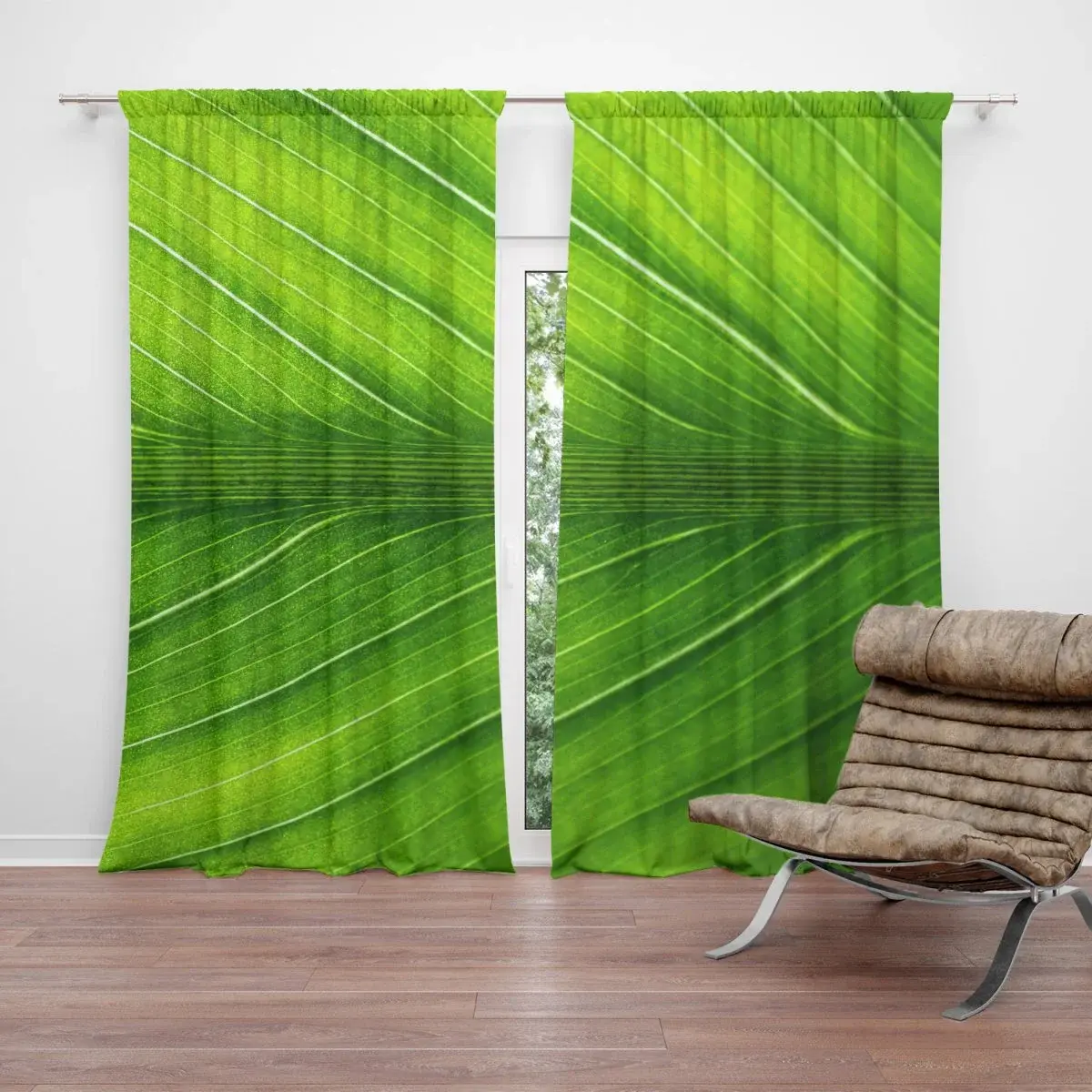 Závěs List 2: 2ks 140x250cm