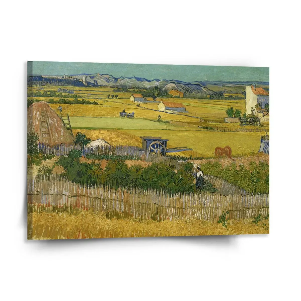 Obraz Sklizeň - Vincent van Gogh - 150x110 cm
