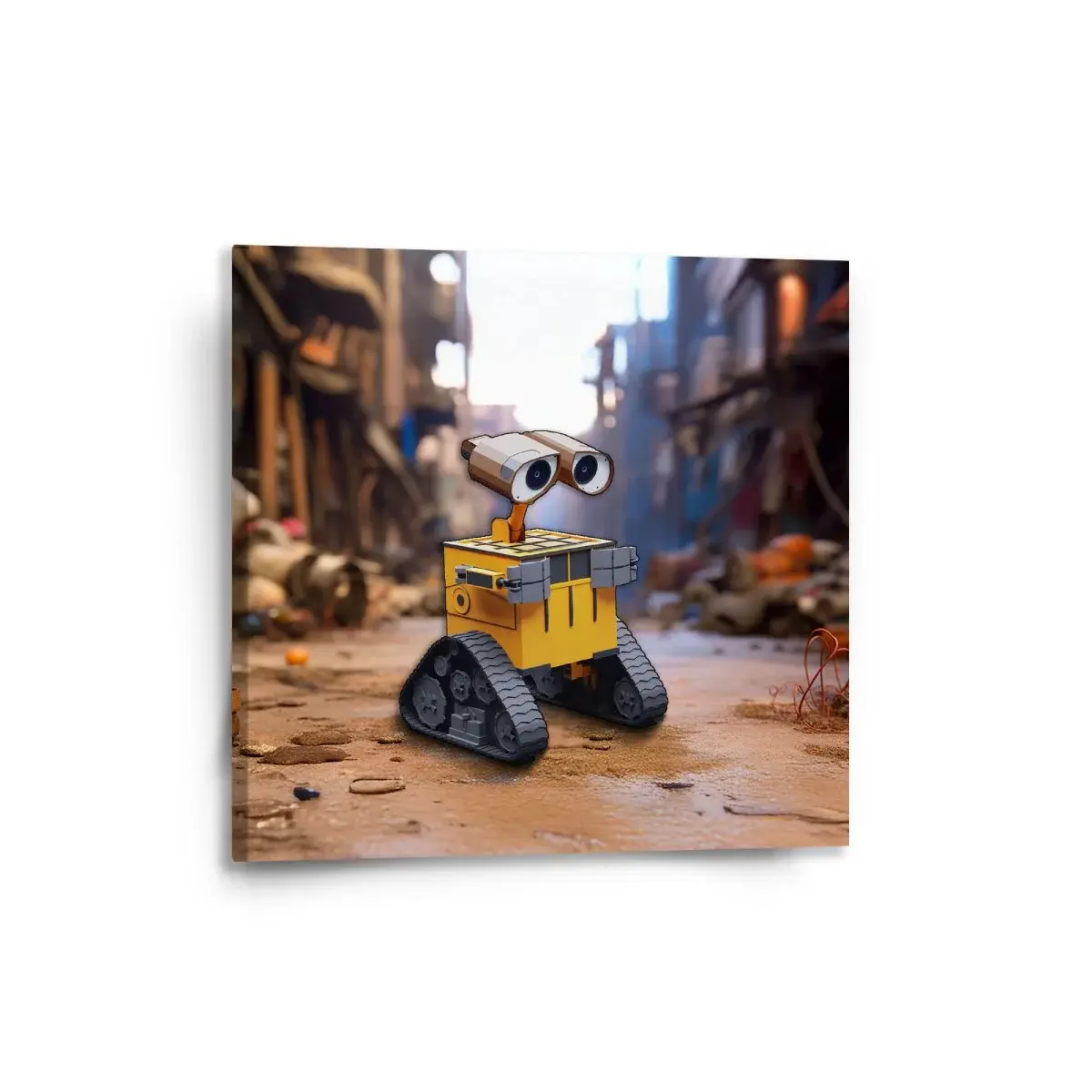 Obraz Wall-E robot Město - 50x50 cm